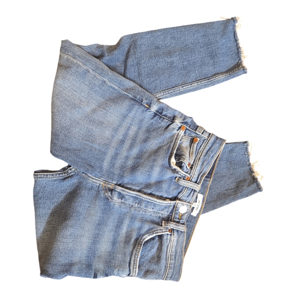 RE/DONE 90s High Rise Ankle Crop Sz 27